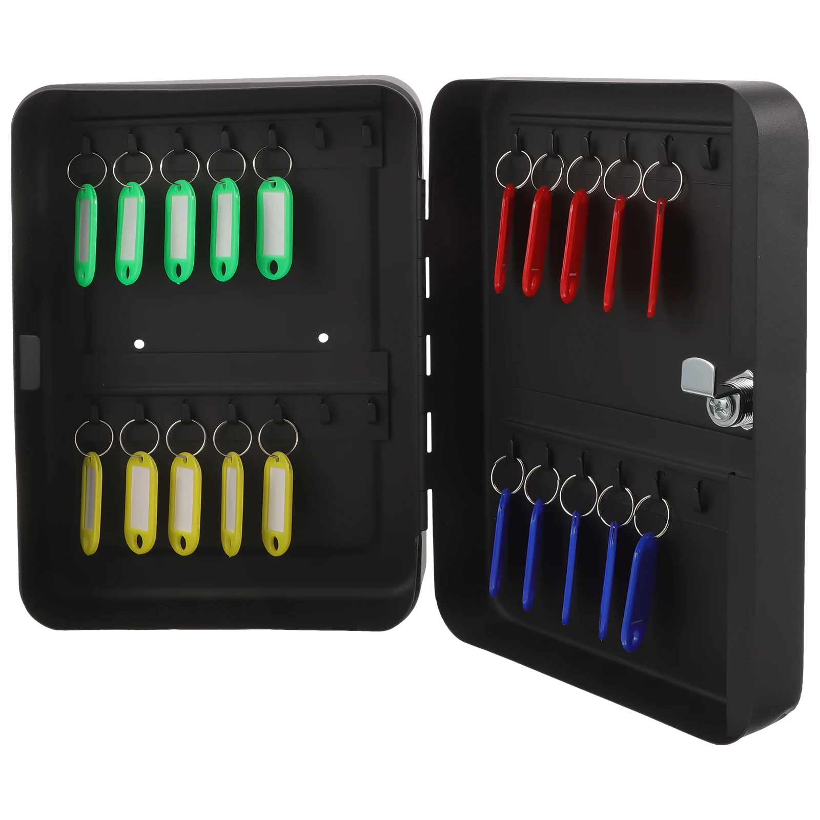 Wall Mounted Key Cabinet Box Storage Organizer Rack Iron Plate Lockbox Secure Management Home Office Property Keys Slot
Wall Mounted Key Cabinet Box Storage Organizer Rack Iron Plate Lockbox Secure Management Home Office Property Keys Slot