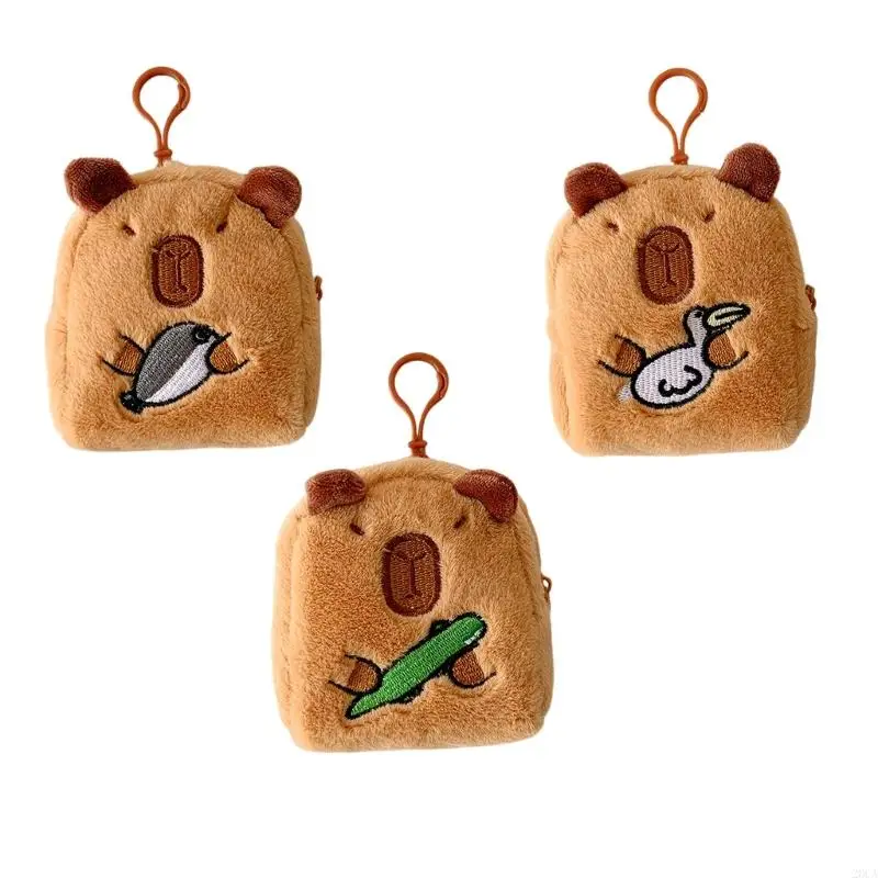 Headphone Storage Bag for Girls Plush Change Purse Bag Charm Cartoon Animal Storage Box Lovely Capybara Coin Purse 20CA
Headphone Storage Bag for Girls Plush Change Purse Bag Charm Cartoon Animal Storage Box Lovely Capybara Coin Purse 20CA