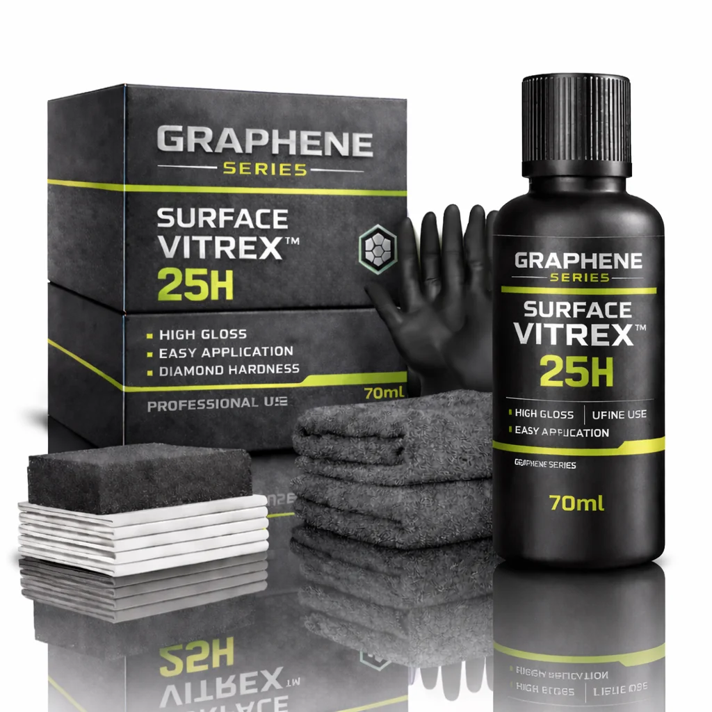 Graphene ceramic coating 25H Hydrophobic Car Paint Protection coating Scratch Repair High Gloss Durable
Graphene ceramic coating 25H Hydrophobic Car Paint Protection coating Scratch Repair High Gloss Durable