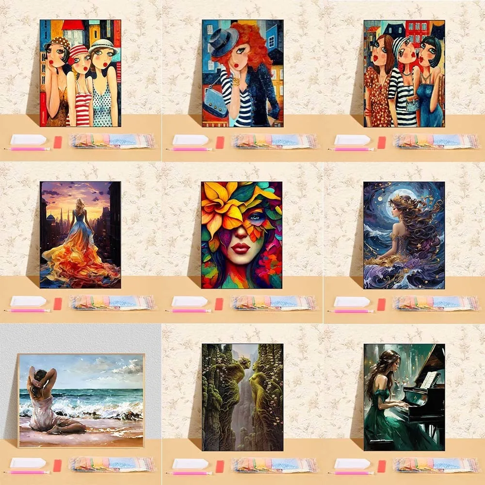 Diamond Embroidery Cartoon Girl DIY Diamond Mosaic Painting Rhinestone Pictures Full Round Drill Diamond Painting Unique Gift
Diamond Embroidery Cartoon Girl DIY Diamond Mosaic Painting Rhinestone Pictures Full Round Drill Diamond Painting Unique Gift