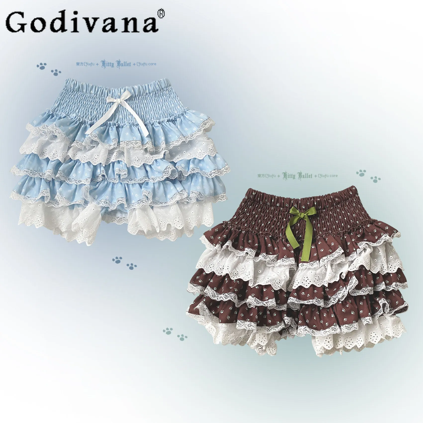 Original Japanese Mine Series Y2k Cake Shorts 2026 Summer New Cute Girls Lace Stitching Elastic Waist Culottes Bottom Shorts
Original Japanese Mine Series Y2k Cake Shorts 2026 Summer New Cute Girls Lace Stitching Elastic Waist Culottes Bottom Shorts