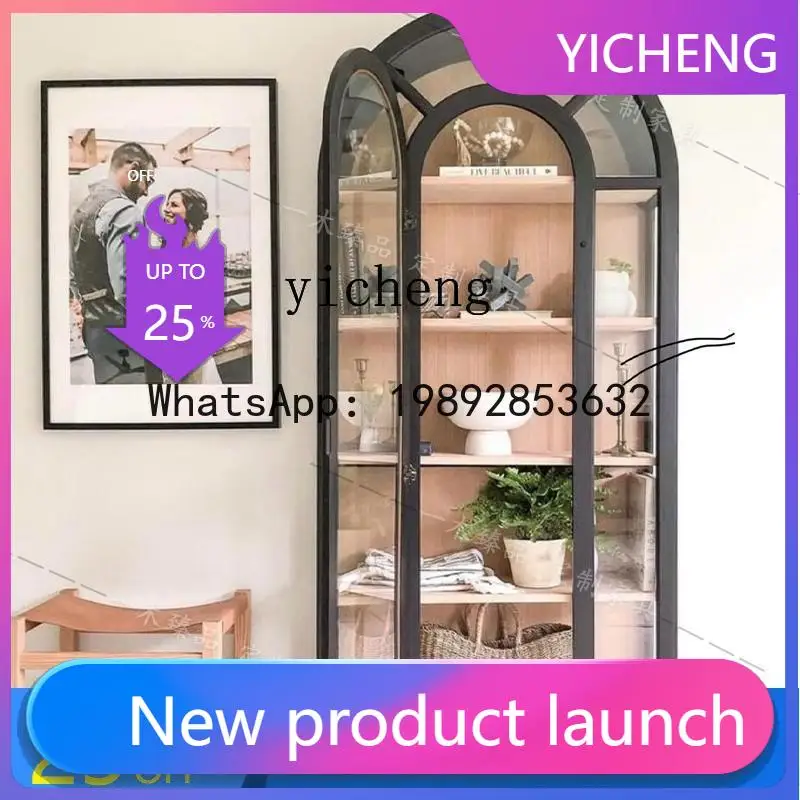 Q6 American light luxury solid wood wine cabinet living room arched large capacity display French retro bookcase
Q6 American light luxury solid wood wine cabinet living room arched large capacity display French retro bookcase