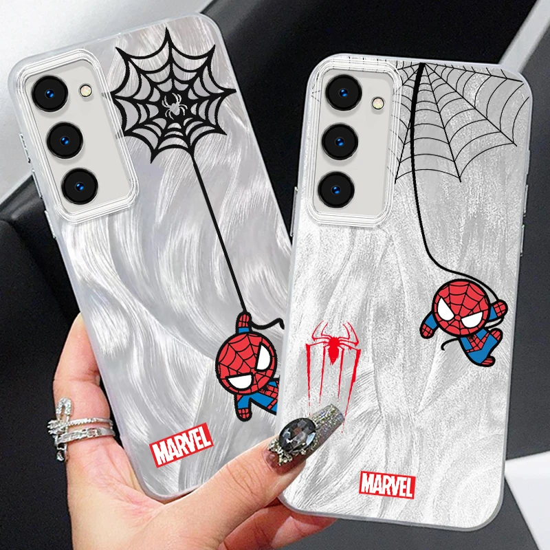 Marvel SpiderMan Mini For Samsung S24 S23 S21 FE Plus Ultra A03 A25 A23 A22 A21S A15 A14 A12 5G Feather Yarn Funda Phone Case
Marvel SpiderMan Mini For Samsung S24 S23 S21 FE Plus Ultra A03 A25 A23 A22 A21S A15 A14 A12 5G Feather Yarn Funda Phone Case