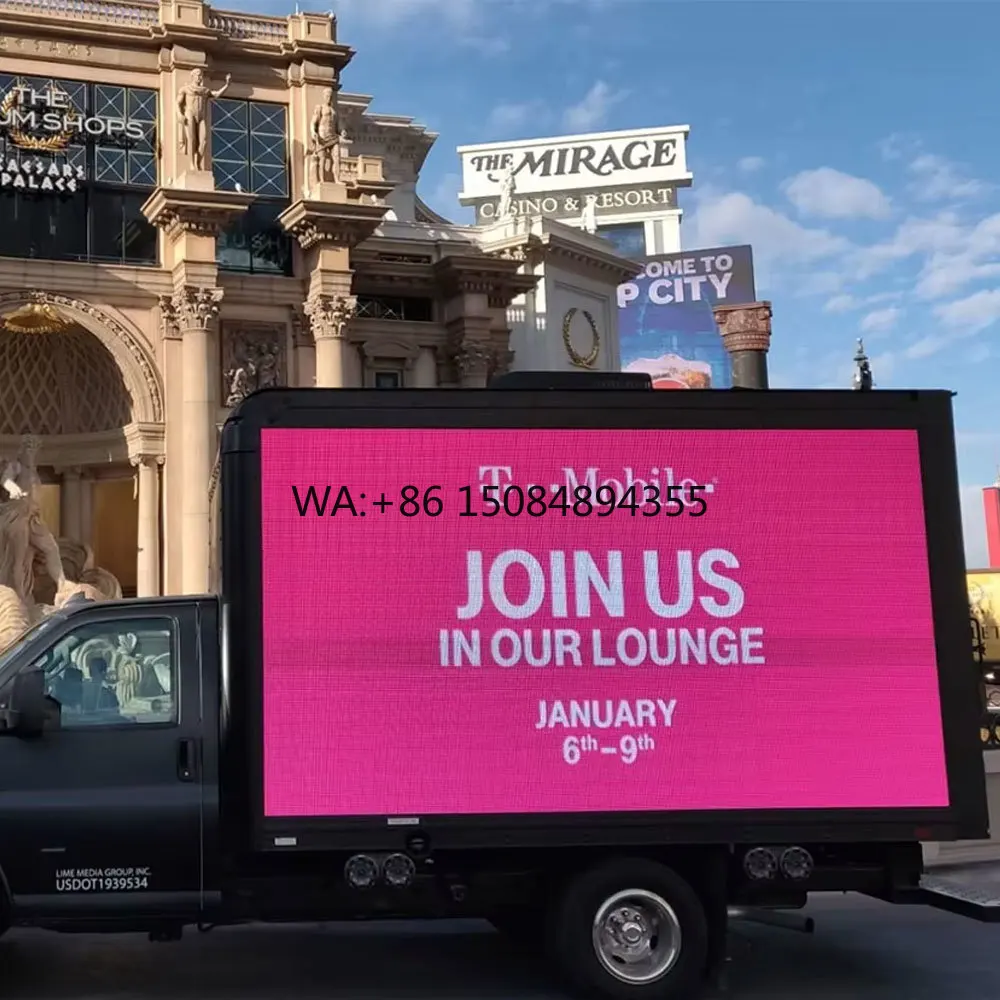 HD Video High Brightness Truck Trailer Led Display Strong Stability Truck Trailer Led Screen
HD Video High Brightness Truck Trailer Led Display Strong Stability Truck Trailer Led Screen