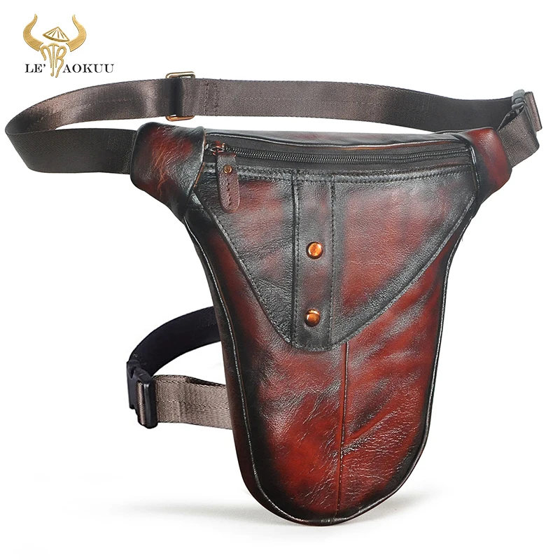 2022 New Real Natural Leather Design Classic Messenger Sling Bag Fashion Travel Fanny Waist Belt Pack Leg Drop Bag For Men 3115
2022 New Real Natural Leather Design Classic Messenger Sling Bag Fashion Travel Fanny Waist Belt Pack Leg Drop Bag For Men 3115