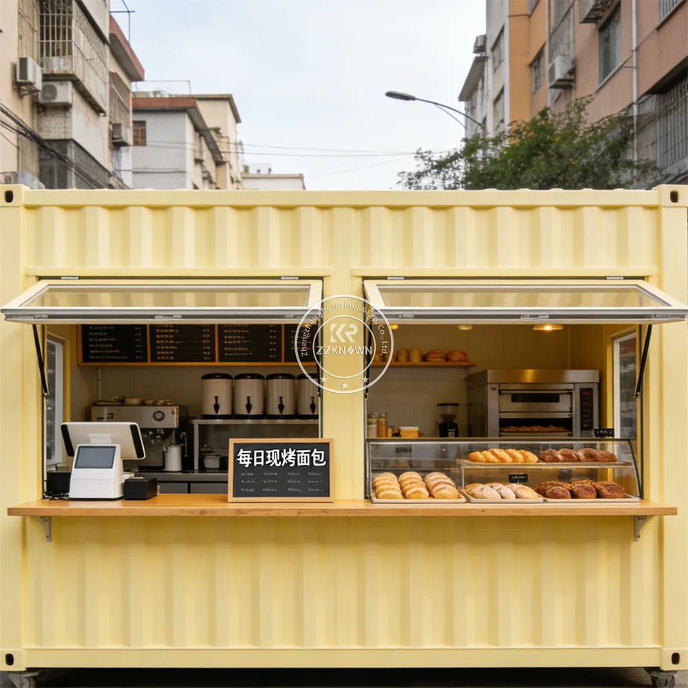 Container Mobile Kitchen Food Burger Snack Trailer Pizza Fast Food Restaurant Luxury Outdoor Container Bar For Sale
Container Mobile Kitchen Food Burger Snack Trailer Pizza Fast Food Restaurant Luxury Outdoor Container Bar For Sale