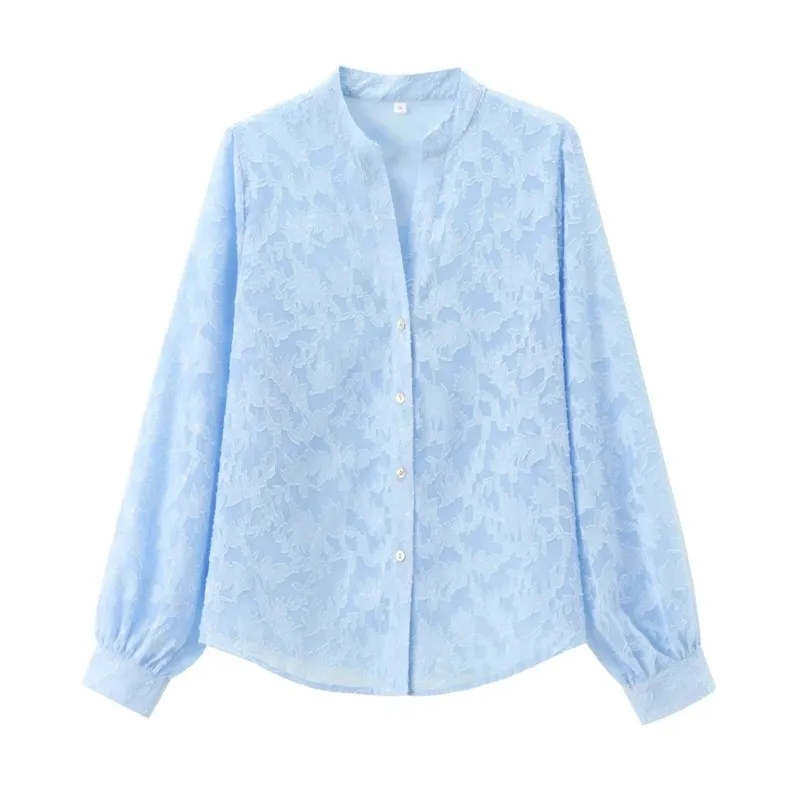 printed patchwork semi transparent shirt for women Summer Casual elegant style Turn-down Collar Minimalist style shirt
printed patchwork semi transparent shirt for women Summer Casual elegant style Turn-down Collar Minimalist style shirt