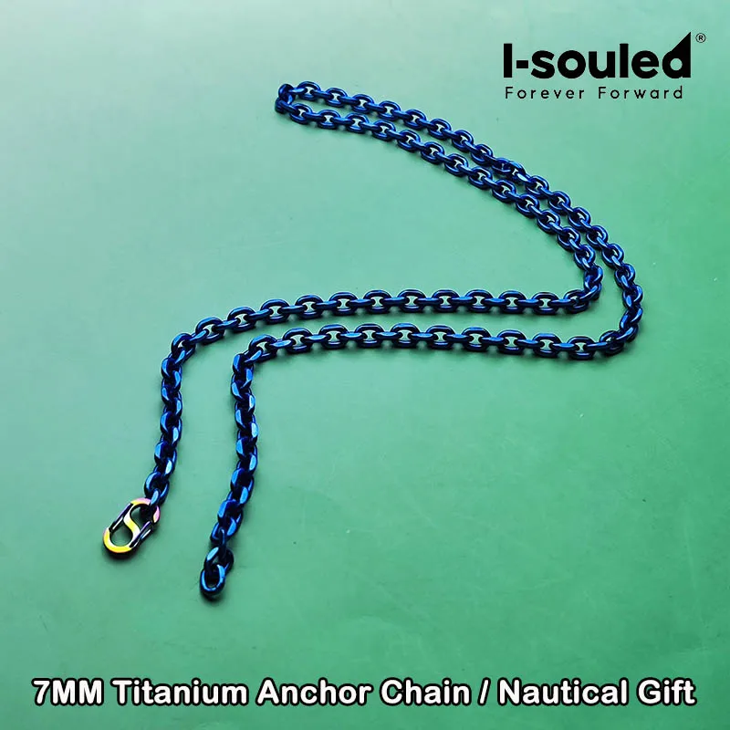 Luxury 7MM Titanium Anchor Chain Necklace - Wide Anchor Design Ideal Gift for Navigators And Ocean Lovers
Luxury 7MM Titanium Anchor Chain Necklace - Wide Anchor Design Ideal Gift for Navigators And Ocean Lovers