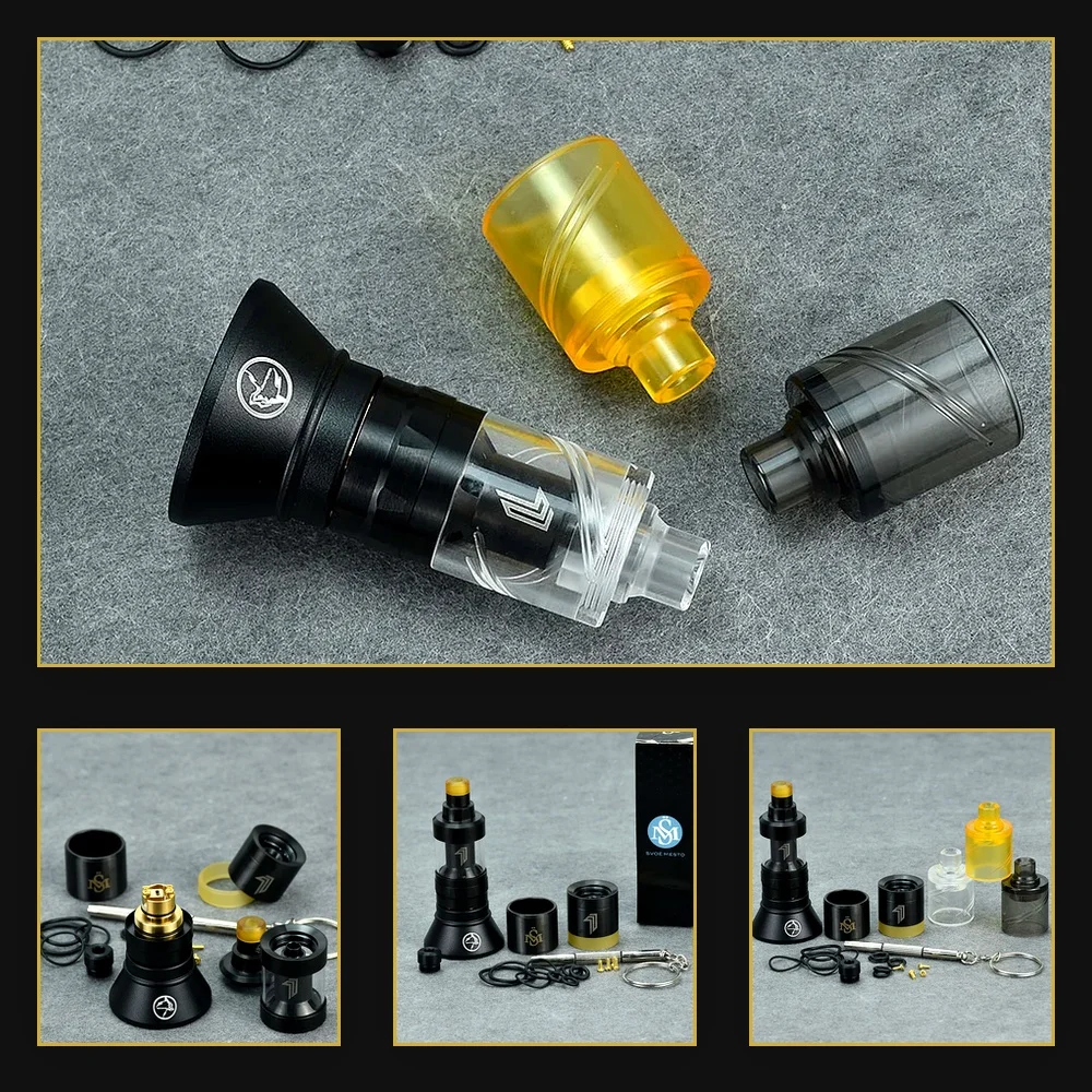 Kayfun Prime SE NITE DLC RTA 22mm Topfill 2ml Vaporizer Atomizer Tank by Wolfcoolvape
Kayfun Prime SE NITE DLC RTA 22mm Topfill 2ml Vaporizer Atomizer Tank by Wolfcoolvape