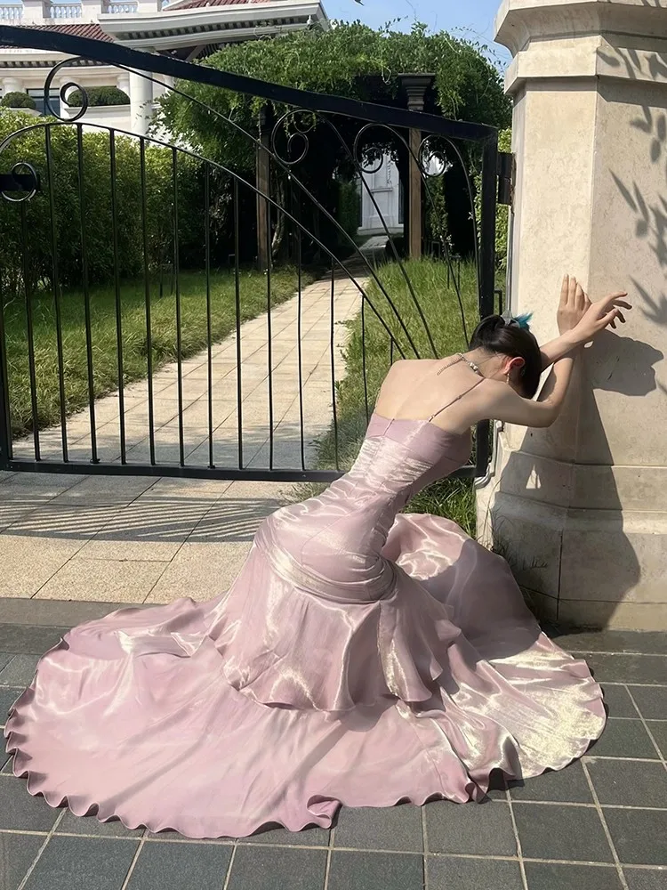 Нежное шифоновое макси-платье Gentle Lotus Dr Ele Birthday, легкое, корейский стиль, с завышенной талией, на молнии, длинная юбка
Нежное шифоновое макси-платье Gentle Lotus Dr Ele Birthday, легкое, корейский стиль, с завышенной талией, на молнии, длинная юбка