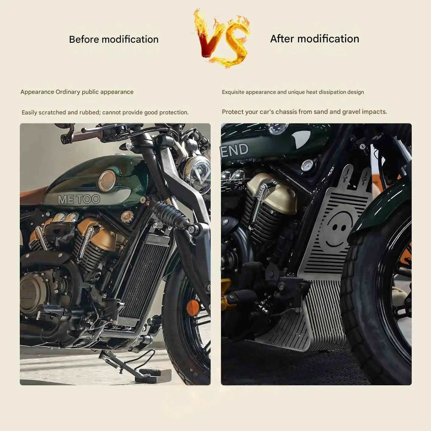 Fit Benda Napoleon 250 Hollowed Radiator Guard Wind Deflector Bottom Skid Plate Anti-scuff Shield Parts
Fit Benda Napoleon 250 Hollowed Radiator Guard Wind Deflector Bottom Skid Plate Anti-scuff Shield Parts