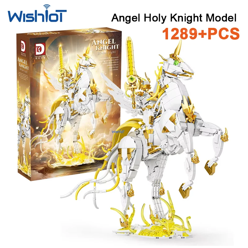 MOC Angel Rider Building Kit Sword Winged Horse DIY Model for Adults Kids Holiday Gift Collectible Display Piece Bricks
MOC Angel Rider Building Kit Sword Winged Horse DIY Model for Adults Kids Holiday Gift Collectible Display Piece Bricks