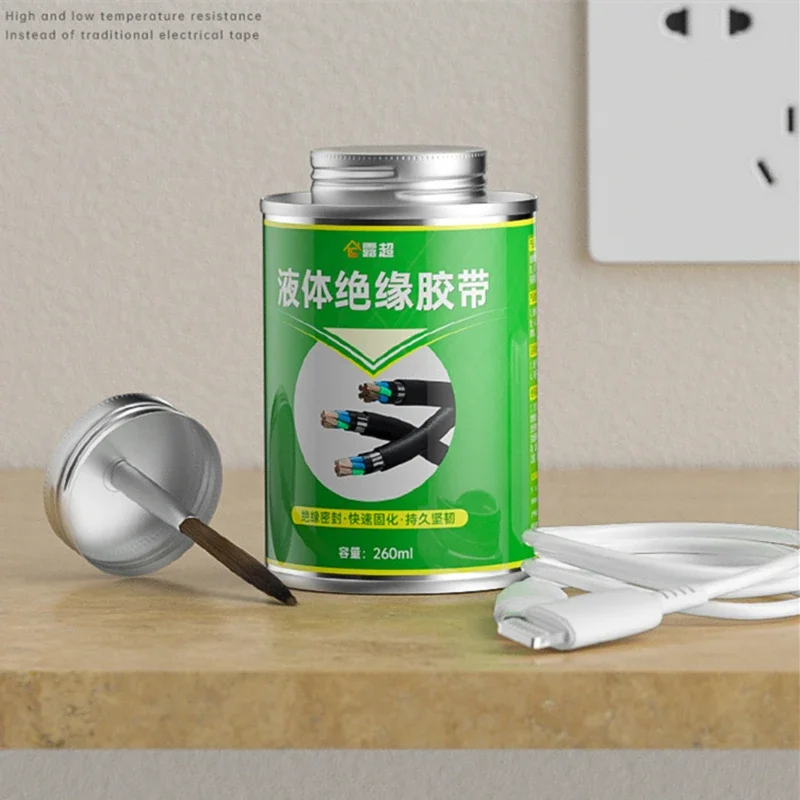 Liquid Insulating Adhesive Tape Repair Rubber Electrical Wire Cable Coat Fix Line Glue Wide Range Liquid Insulation Paste
Liquid Insulating Adhesive Tape Repair Rubber Electrical Wire Cable Coat Fix Line Glue Wide Range Liquid Insulation Paste
