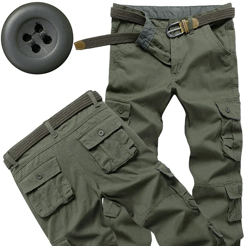 Men's Military Tactical Pants New Casual Cargo Pants Outdoor Sports Work Trousers High Quality Joggers Korean Sweatpants
Men's Military Tactical Pants New Casual Cargo Pants Outdoor Sports Work Trousers High Quality Joggers Korean Sweatpants