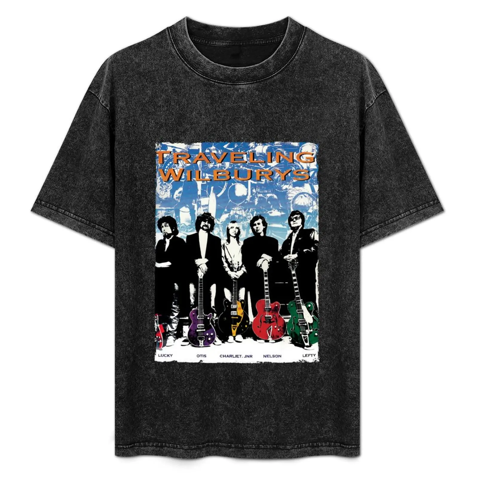 The Traveling Wilburys Band T-Shirt funny costumes cotton man t-shirts heavyweight t shirts for men
The Traveling Wilburys Band T-Shirt funny costumes cotton man t-shirts heavyweight t shirts for men