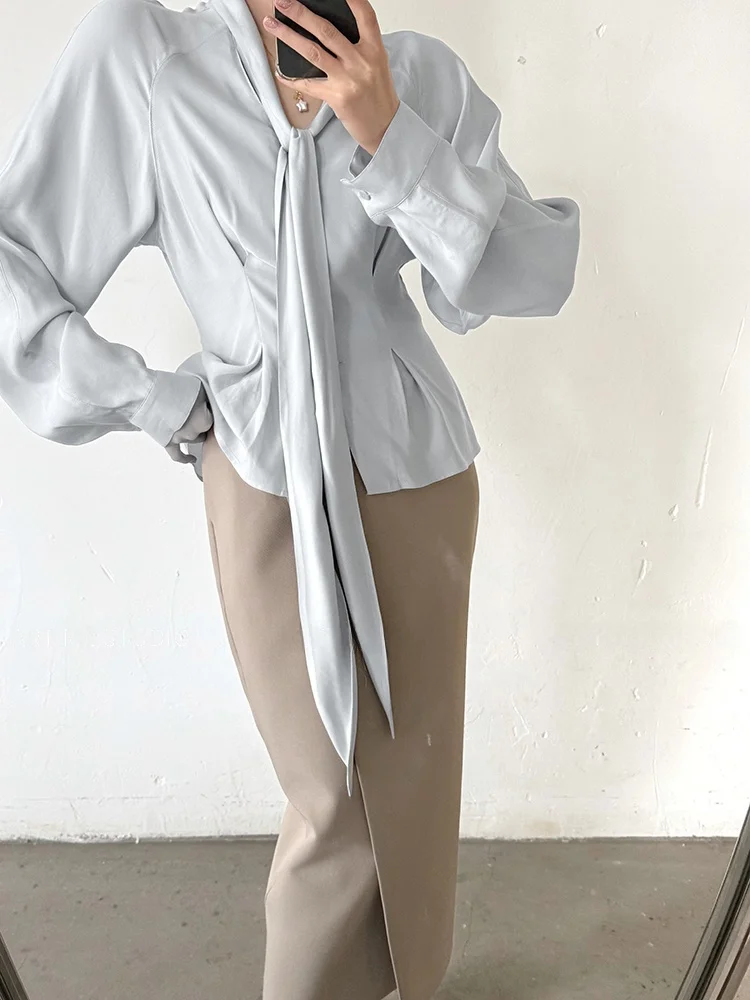 Art Me Silk Cotton Knot Waist Cinched Two Tone irt Top W063ZR Women's Casual Loose Fit Long Sve Button up
Art Me Silk Cotton Knot Waist Cinched Two Tone irt Top W063ZR Women's Casual Loose Fit Long Sve Button up