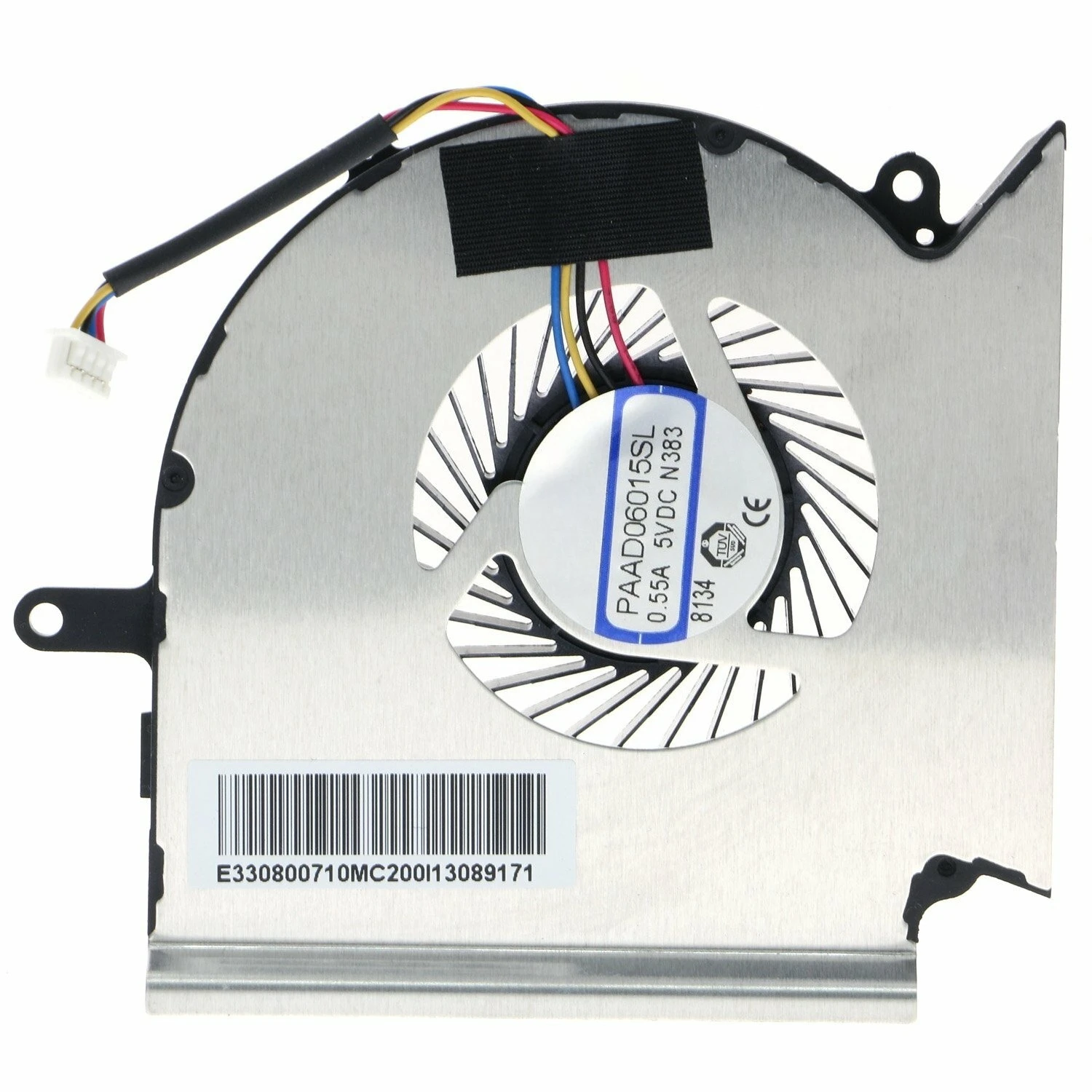 PAAD06015SL N383 N384 For GE73 GE63 GP73 GL73 MS-17C4 CPU GPU Cooling Fan DC5V 0.55A
PAAD06015SL N383 N384 For GE73 GE63 GP73 GL73 MS-17C4 CPU GPU Cooling Fan DC5V 0.55A