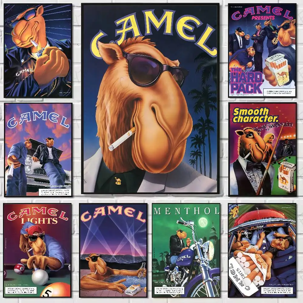 Vintage C-Camel CIGARATTEES Poster Sticker Vintage Movie Posters Print Waterproof Wall Art For Living Room Bedroom Home Decor
Vintage C-Camel CIGARATTEES Poster Sticker Vintage Movie Posters Print Waterproof Wall Art For Living Room Bedroom Home Decor