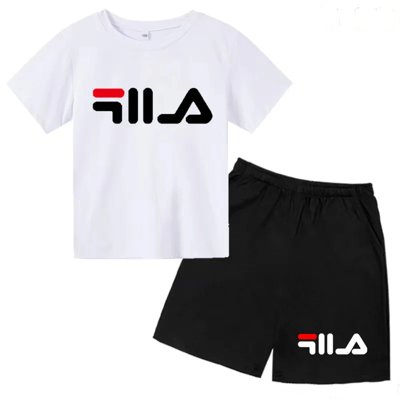 Kids T-shirt Charming Letter Print Brand Clothes Boys Girls Toddlers 3-12 Years Short Sleeve+Shorts 2P Outdoor Casual Sports Set
Kids T-shirt Charming Letter Print Brand Clothes Boys Girls Toddlers 3-12 Years Short Sleeve+Shorts 2P Outdoor Casual Sports Set