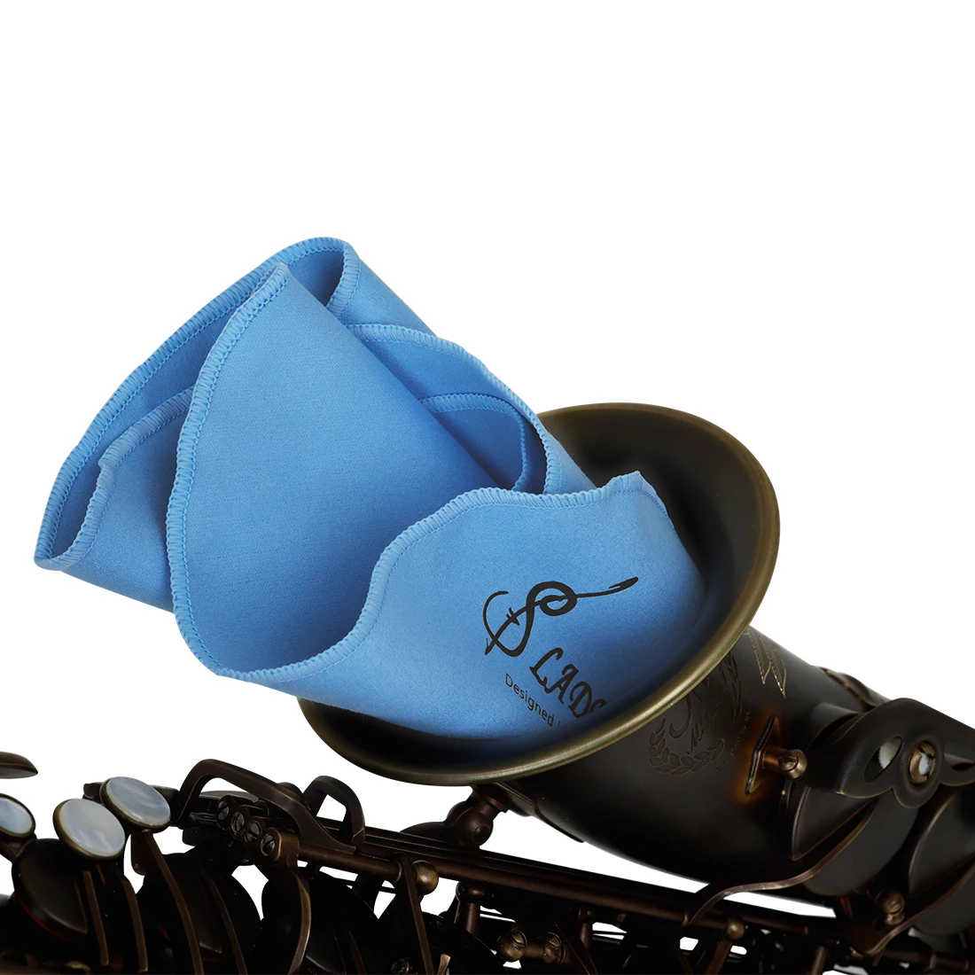 SLADE Saxophone Cleaning Cloth Cotton Blue Cleaning Butterfly Shape Reusable Universal Wipe For Musical Instruments Accessories
SLADE Saxophone Cleaning Cloth Cotton Blue Cleaning Butterfly Shape Reusable Universal Wipe For Musical Instruments Accessories