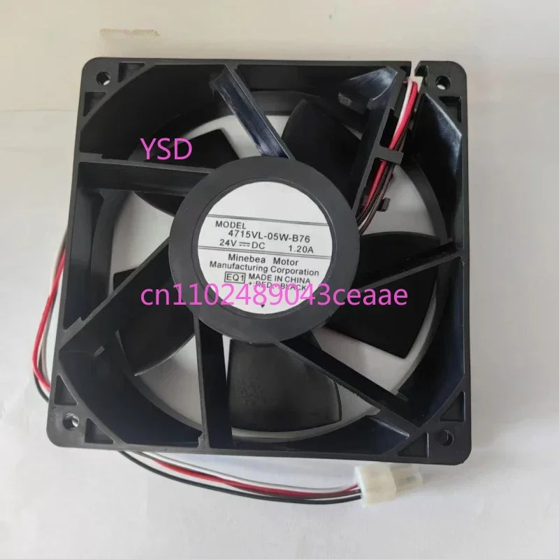 4715VL 05W B76 EQ1 DC24V 1.20A Fan ACS880 Inverter Cooling Fan
4715VL 05W B76 EQ1 DC24V 1.20A Fan ACS880 Inverter Cooling Fan
