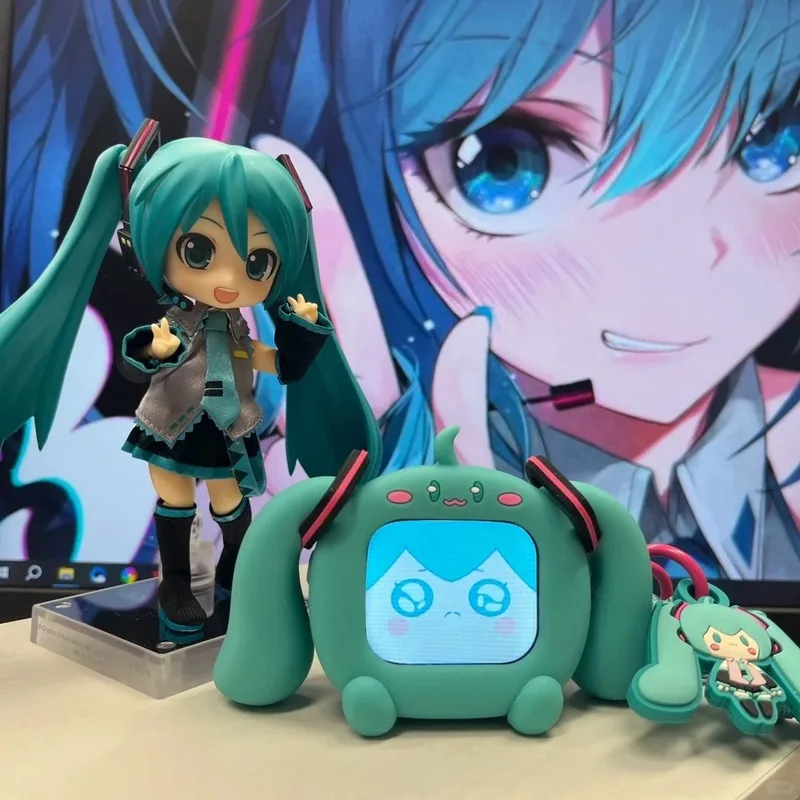 in stock genuine Hatsune Miku Touch Screen Interactive Wireless Bluetooth Anime Peripheral Miku Cube Face Lcd Kid Birthday Gift
in stock genuine Hatsune Miku Touch Screen Interactive Wireless Bluetooth Anime Peripheral Miku Cube Face Lcd Kid Birthday Gift
