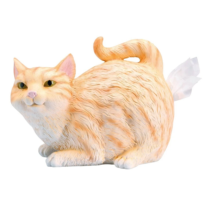 Держатель для салфеток Cat Butt - Квадратная крышка коробки для салфеток Orange Tabby Cat - Симпатичные аксессуары для ванной комнаты - Диспенсер для салфеток из смолы
Держатель для салфеток Cat Butt - Квадратная крышка коробки для салфеток Orange Tabby Cat - Симпатичные аксессуары для ванной комнаты - Диспенсер для салфеток из смолы