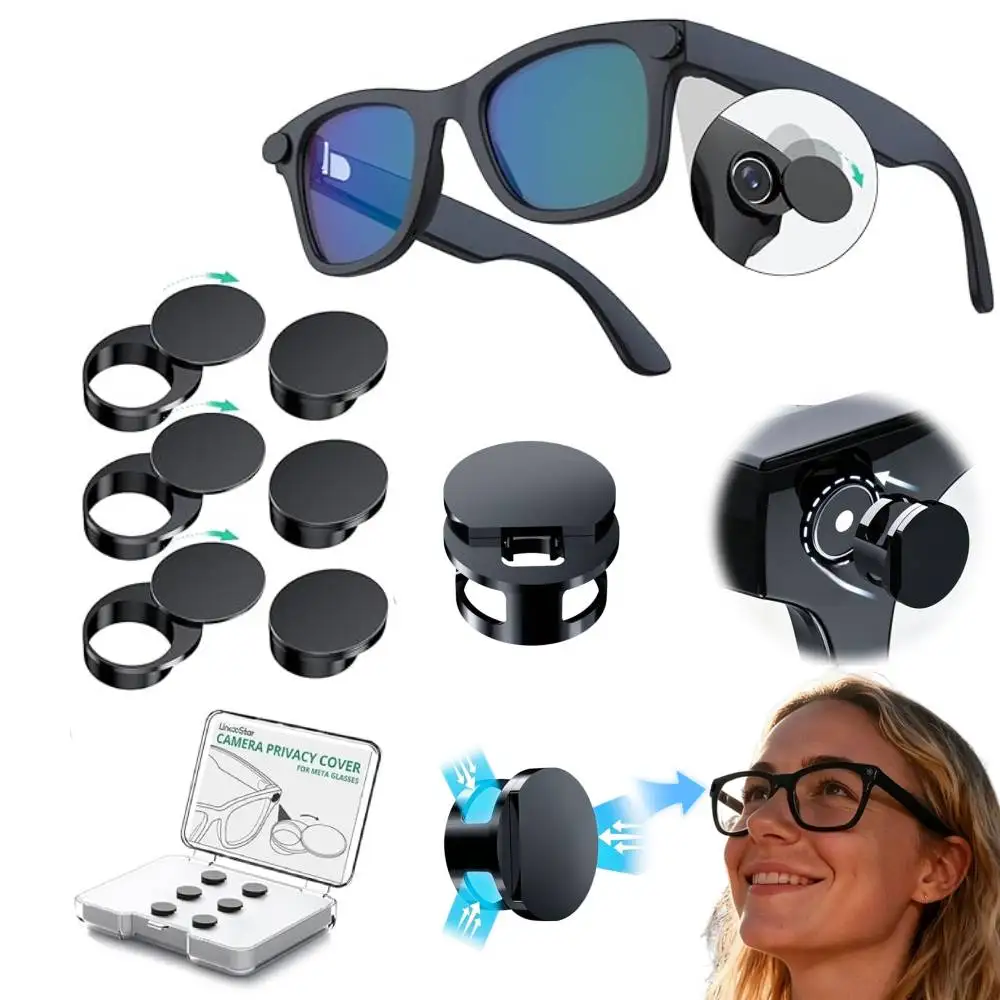 For Meta Smart Glasses Camera Lens Protective Cover Anti-Scratch Camera Lens Protect Sleeve Intelligent Eyeglasses Accessories
For Meta Smart Glasses Camera Lens Protective Cover Anti-Scratch Camera Lens Protect Sleeve Intelligent Eyeglasses Accessories