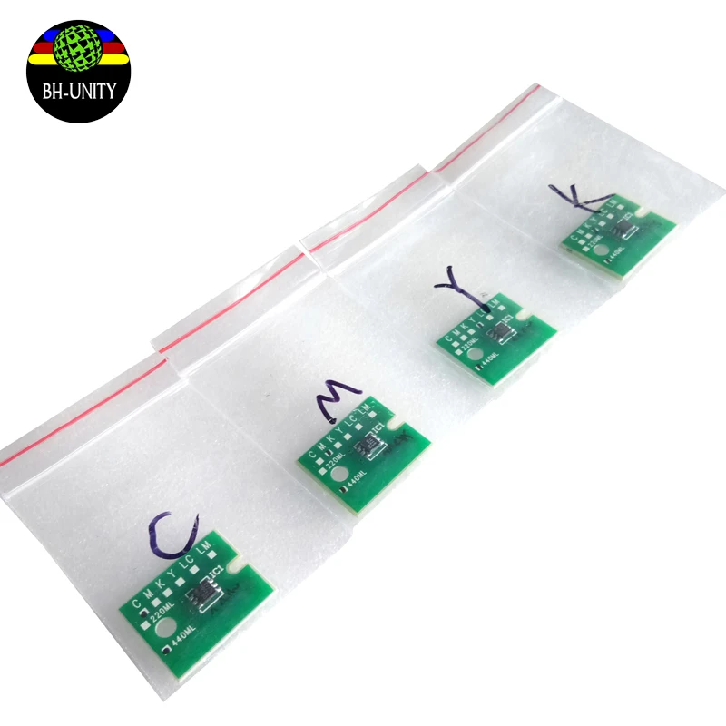 4 шт./лот, чипы с постоянным чернилом с автоматическим сбросом для SP540i | Совместимость с Eco Solvent MAX3 
4 шт./лот, чипы с постоянным чернилом с автоматическим сбросом для SP540i | Совместимость с Eco Solvent MAX3