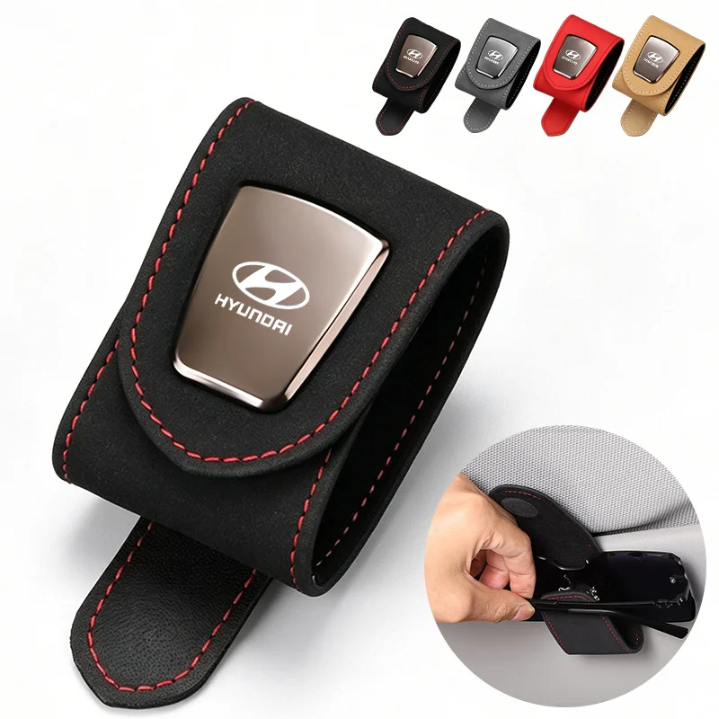 Car Sunglasses Holder Clip Suede Sun Visor Eyeglasses Organizer Universal Leather Storage Clip For Hyundai Tucson Accent Elantra
Car Sunglasses Holder Clip Suede Sun Visor Eyeglasses Organizer Universal Leather Storage Clip For Hyundai Tucson Accent Elantra