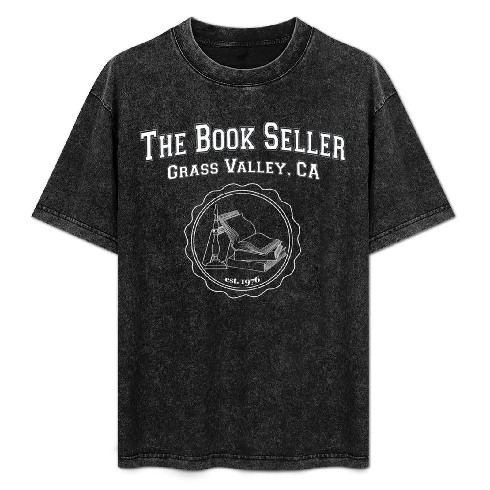Collegiate Book Seller T-Shirt Casual Minimalist Short Sleeve Top
Collegiate Book Seller T-Shirt Casual Minimalist Short Sleeve Top