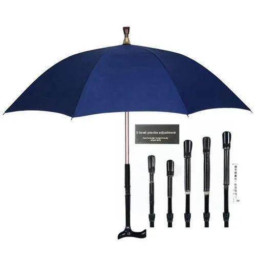 Adjustable Height Walking Stick Umbrella Anti Rain And Slip for Elderly Separate Climbing Mountain Pole Travel Printed LOGO G...
Adjustable Height Walking Stick Umbrella Anti Rain And Slip for Elderly Separate Climbing Mountain Pole Travel Printed LOGO G...