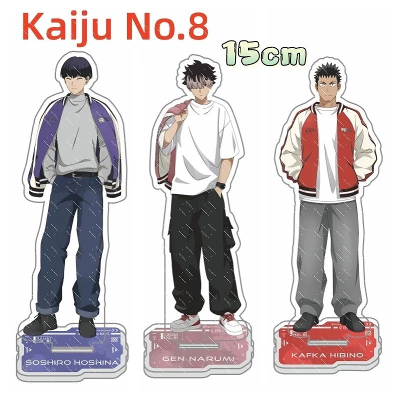 15CM Anime Standee Kaiju No.8 Acrylic Stand Hibino Kafka Ichikawa Reno Character Version High New Year gifts
15CM Anime Standee Kaiju No.8 Acrylic Stand Hibino Kafka Ichikawa Reno Character Version High New Year gifts