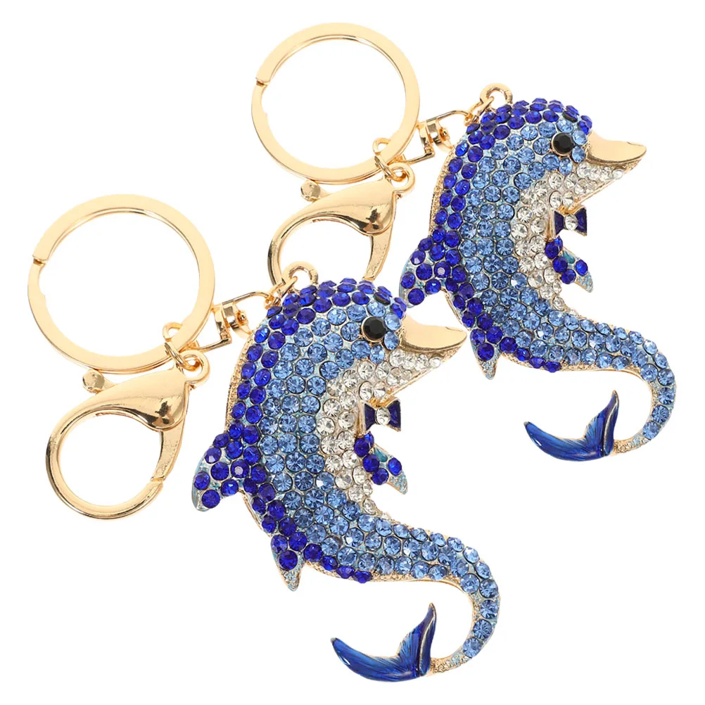 2pcs Rhinestone Dolphin Keychain Zinc Alloy Bag Charm Keyring for Car Keys Women Gifts Ocean Theme Party Favors
2pcs Rhinestone Dolphin Keychain Zinc Alloy Bag Charm Keyring for Car Keys Women Gifts Ocean Theme Party Favors