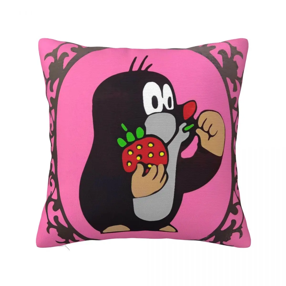 Cute Little Mole Print Cartoon Pillow Cover Cushion Cover Square Design Pillow Case Vintage Pillowcases For Sofa Home Decoration
Cute Little Mole Print Cartoon Pillow Cover Cushion Cover Square Design Pillow Case Vintage Pillowcases For Sofa Home Decoration