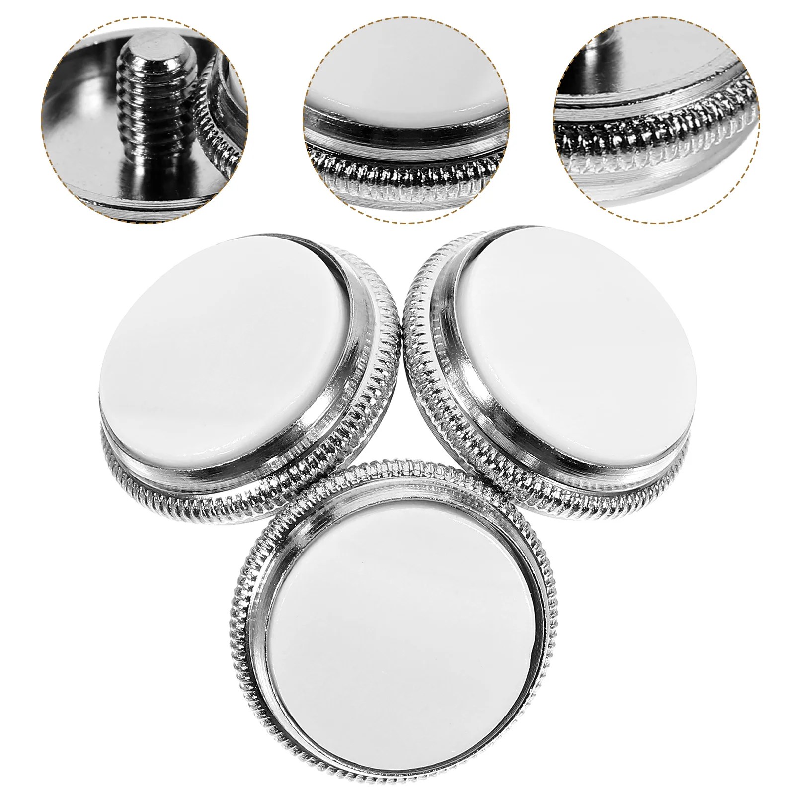 3pcs White Shell Button for Trumpet Valve Finger Keys Zinc Alloy Guard Fits Many Models Musical Instruments Accessories
3pcs White Shell Button for Trumpet Valve Finger Keys Zinc Alloy Guard Fits Many Models Musical Instruments Accessories