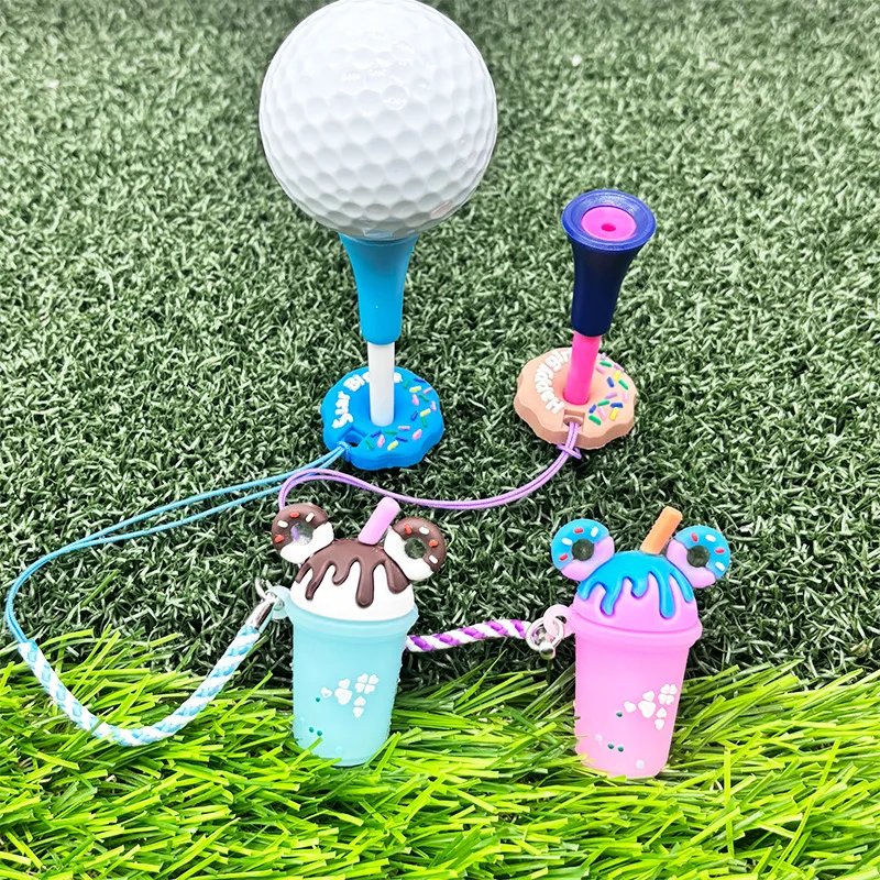 Cartoon Golf Tees with Anti-Lost Chain, Cute Silicone Cup Design Golf Ball Holders for Training
Cartoon Golf Tees with Anti-Lost Chain, Cute Silicone Cup Design Golf Ball Holders for Training