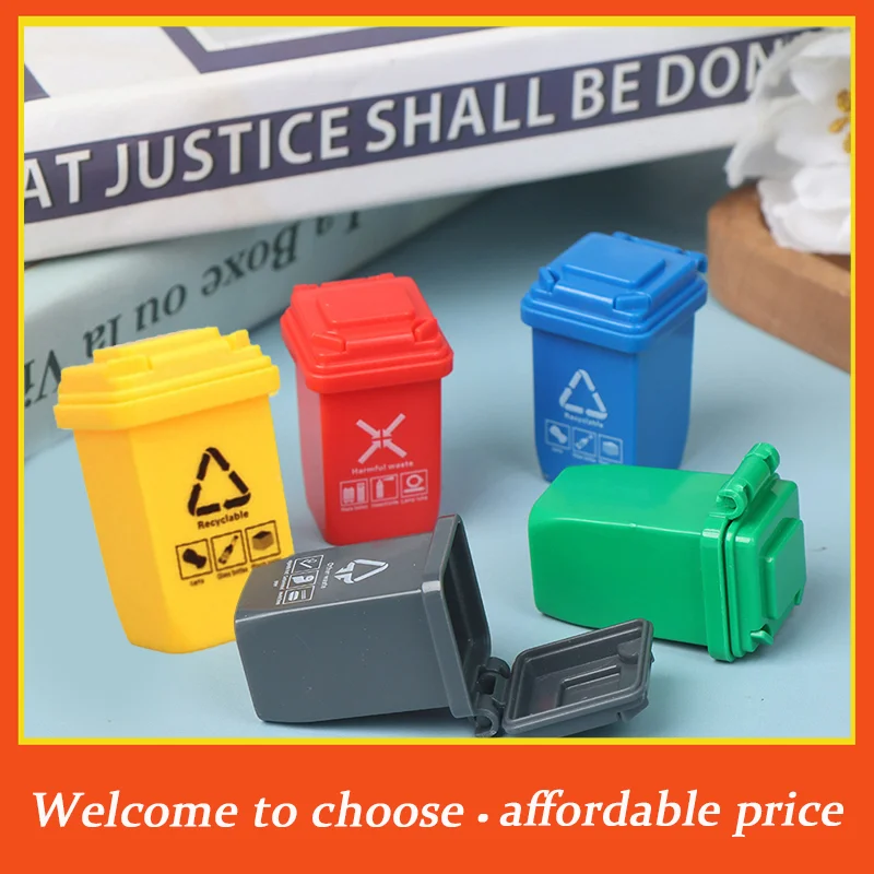 Xm 5pcs/set new Plastic 1:12 Dollhouse Miniature Trash Can Model High Quality Accessories Furniture Toys
Xm 5pcs/set new Plastic 1:12 Dollhouse Miniature Trash Can Model High Quality Accessories Furniture Toys