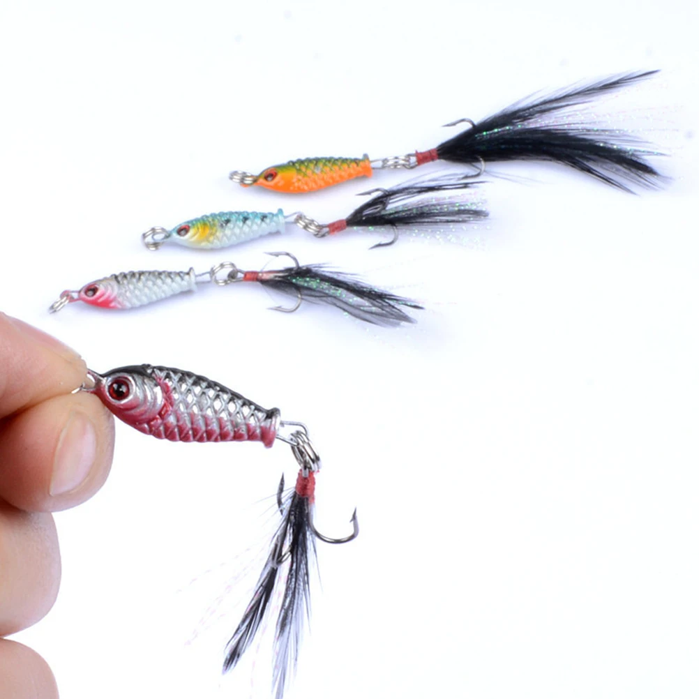 4 Pcs Lifelike Plastic Fishing Bass Crankbait Kit Saltwater freshwater Fishing Topwater Fishing Tackle Hooks
4 Pcs Lifelike Plastic Fishing Bass Crankbait Kit Saltwater freshwater Fishing Topwater Fishing Tackle Hooks