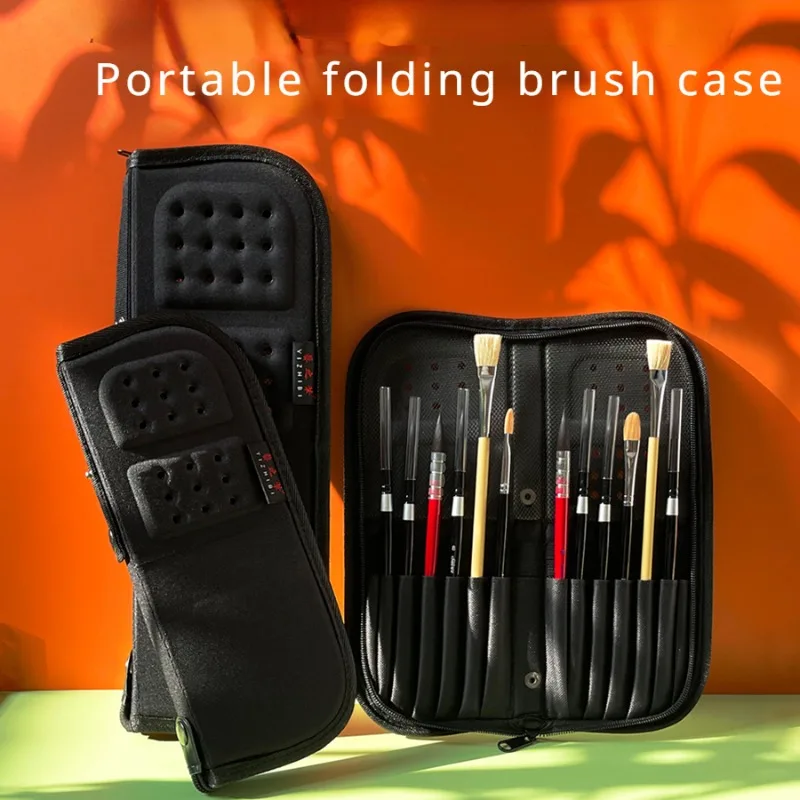 Folding Portable Paintbrush Bag Art Painting Supplies Tools Student Outdoor Sketching Pen Curtain Paintbrush Storage Tools
Folding Portable Paintbrush Bag Art Painting Supplies Tools Student Outdoor Sketching Pen Curtain Paintbrush Storage Tools
