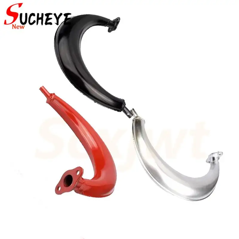 Half Moon Banana Muffler Exhaust Pipe Upgrade for 49cc 60cc 66cc 80cc 2-Stroke Engine Motor Motorized Bicycle Bike
Half Moon Banana Muffler Exhaust Pipe Upgrade for 49cc 60cc 66cc 80cc 2-Stroke Engine Motor Motorized Bicycle Bike