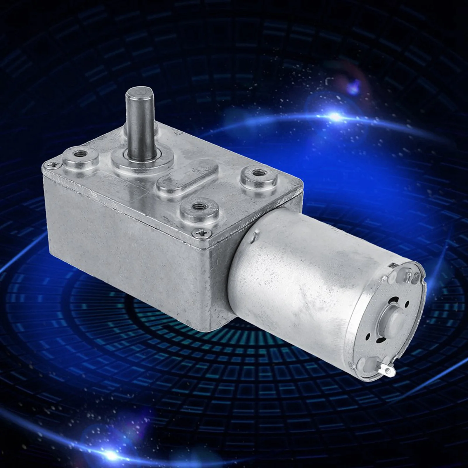 12V Direct Current Metal Gear High Torsion Turbine Turbo Worm Geared Reduction Motor 3RPM
12V Direct Current Metal Gear High Torsion Turbine Turbo Worm Geared Reduction Motor 3RPM