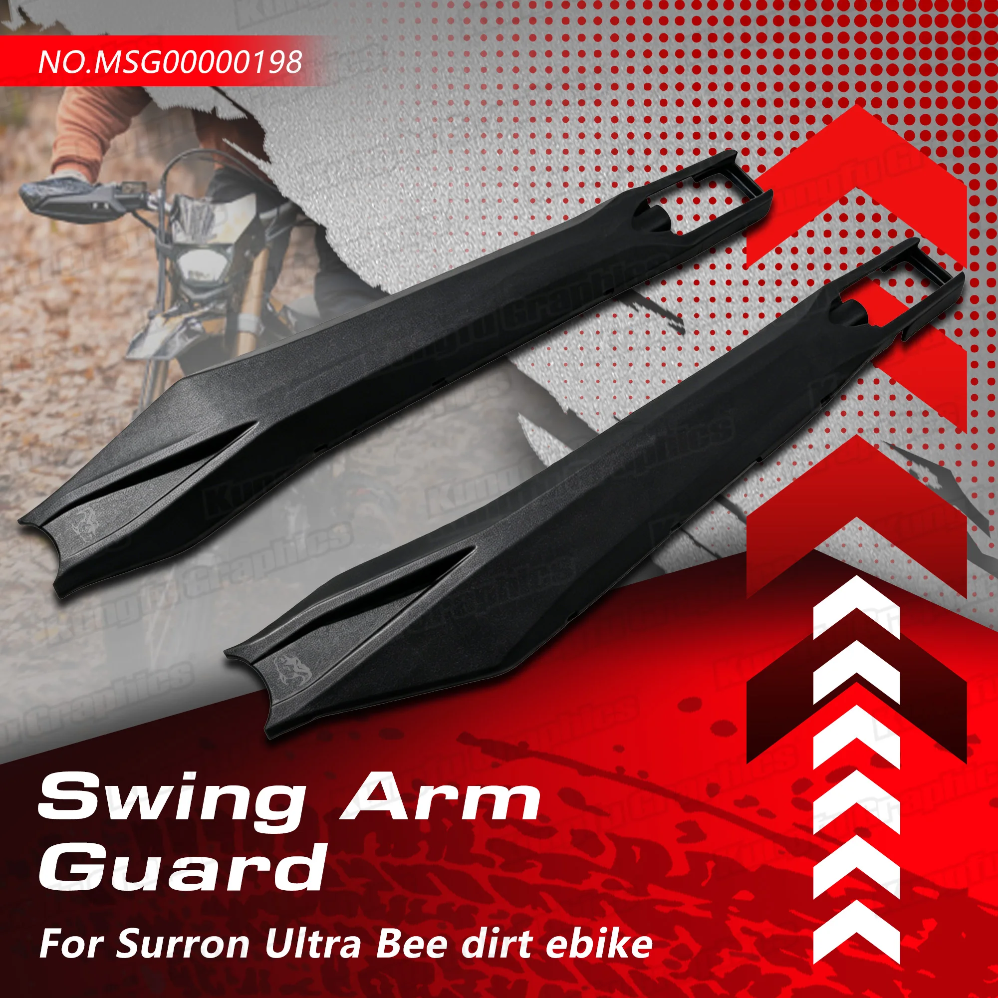 Dirt Bike Swing Arm Protector for Ultra Bee Swingarm Guards Cover Off-Road Crash Protection, Black
Dirt Bike Swing Arm Protector for Ultra Bee Swingarm Guards Cover Off-Road Crash Protection, Black