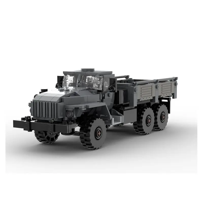 New Moc Building Blocks Ural Military Transport Truck Model Set Educational Diy Toys For Boys Kids Gifts
New Moc Building Blocks Ural Military Transport Truck Model Set Educational Diy Toys For Boys Kids Gifts