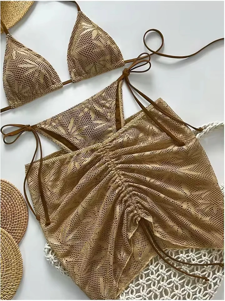 Vzvn Sexy Sportswear for Women Fashion Vintage Sleeveless Swim Backless Neck Mounted 2026 New Spring Summer Three Piece Suits
Vzvn Sexy Sportswear for Women Fashion Vintage Sleeveless Swim Backless Neck Mounted 2026 New Spring Summer Three Piece Suits