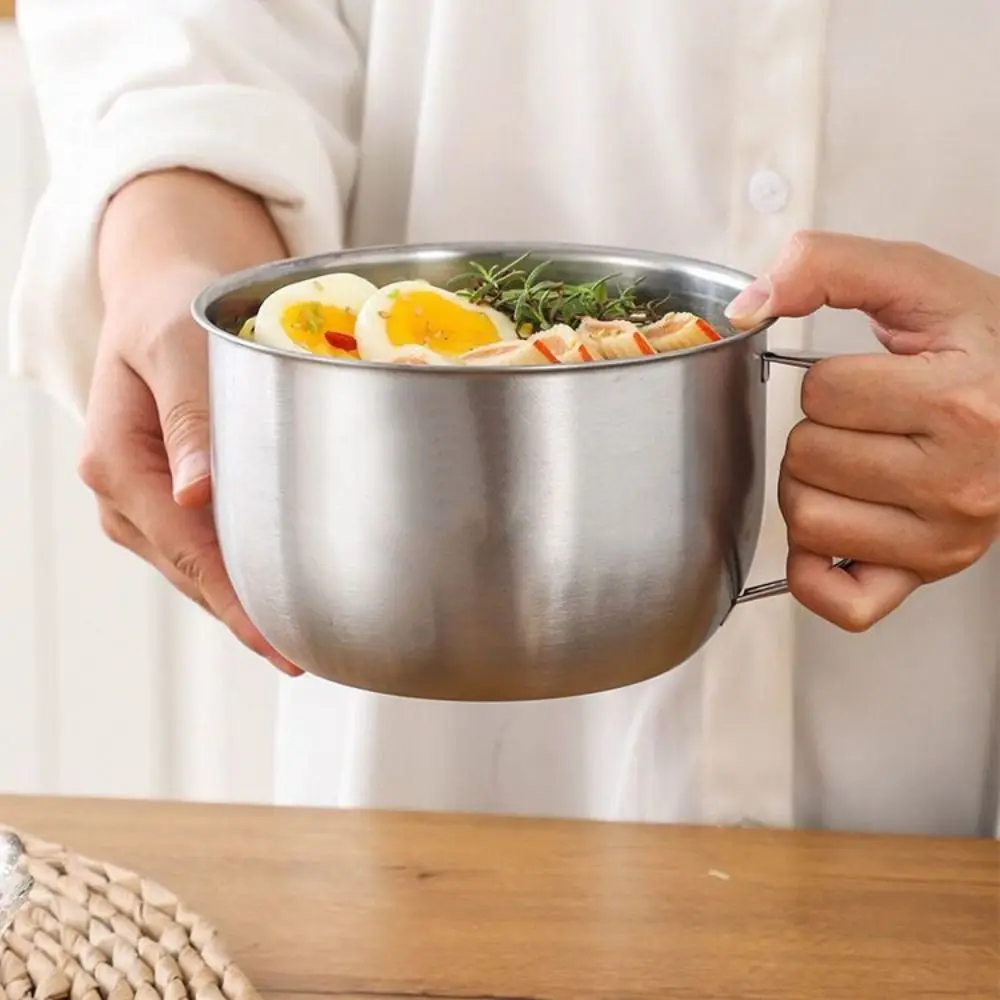 Rice Bowl 316 Stainless Steel Dormitory Instant Noodle Bowl Large Capacity Leak Proof Ramen Bowl with Lid Soup Bowl Worker
Rice Bowl 316 Stainless Steel Dormitory Instant Noodle Bowl Large Capacity Leak Proof Ramen Bowl with Lid Soup Bowl Worker