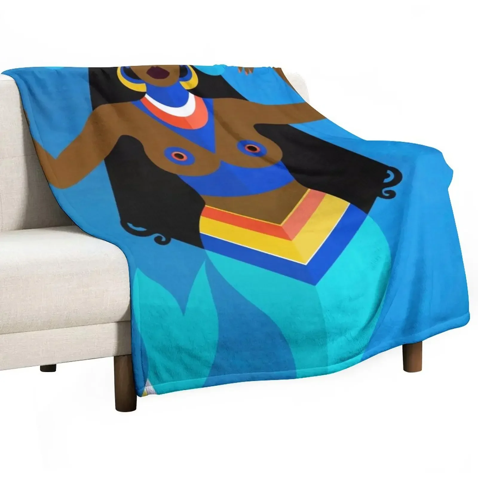 Yemonja, mother of all Orisha Throw Blanket Plaid Blankets For Baby Bed linens Blankets
Yemonja, mother of all Orisha Throw Blanket Plaid Blankets For Baby Bed linens Blankets