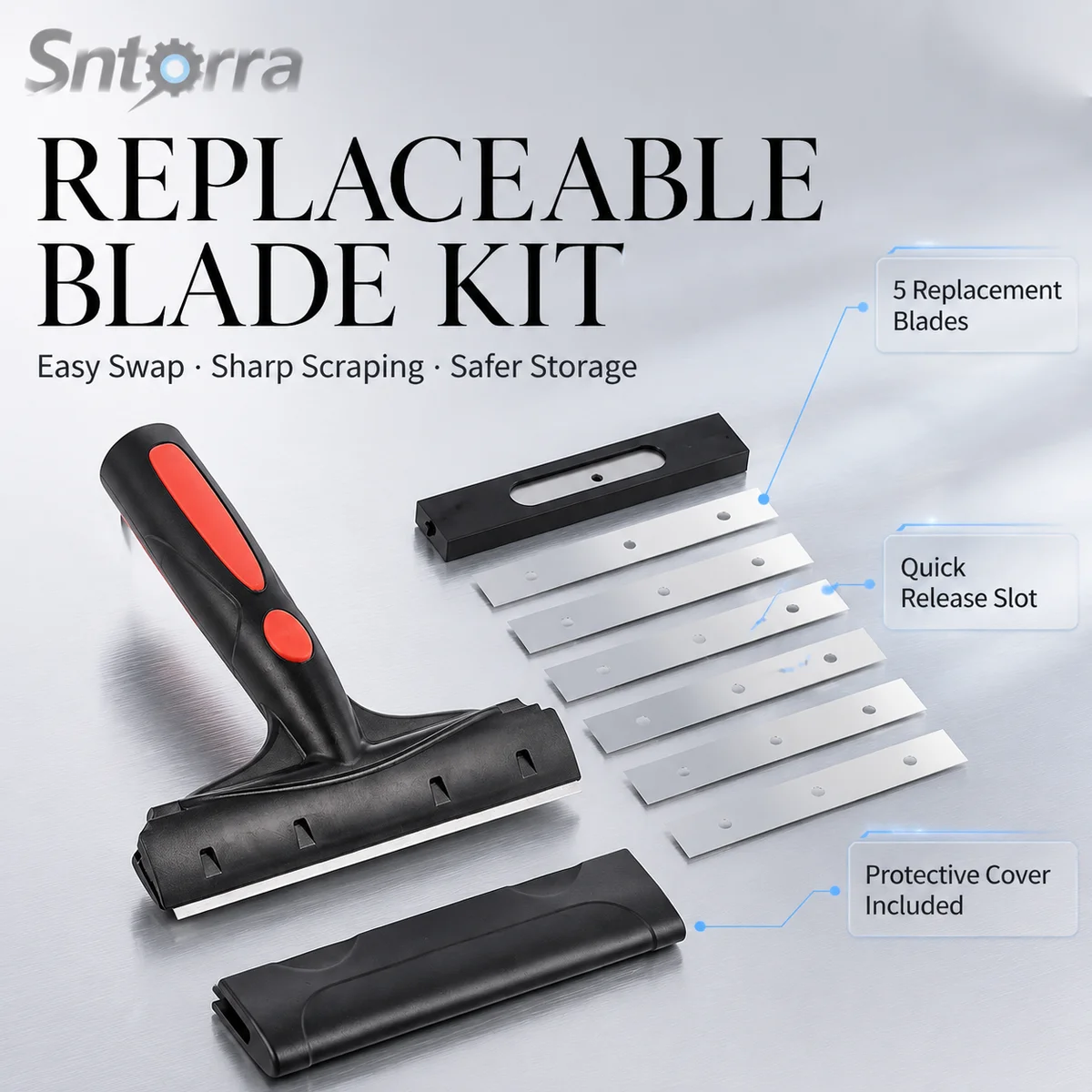 Stainless Steel Adhesive Remover Scraper Window Tint Film Removal Glass Cleaning Vinyl Wrap Adhesive Removal Tool
Stainless Steel Adhesive Remover Scraper Window Tint Film Removal Glass Cleaning Vinyl Wrap Adhesive Removal Tool