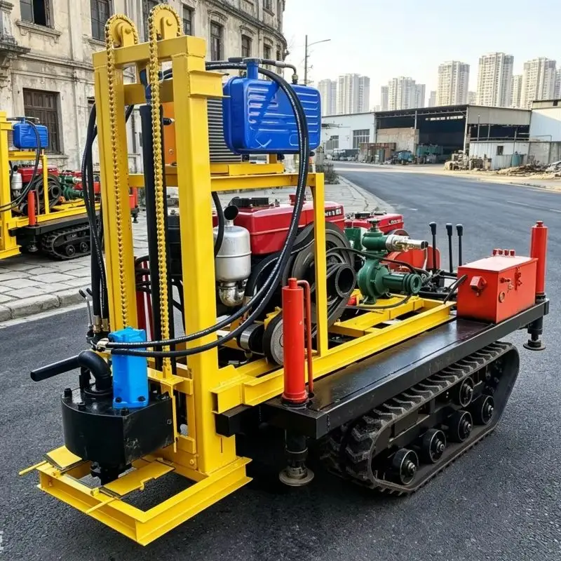 Customized Drilling equipment, best-selling water well rig, well drilling machine, small exploration drilling equipment
Customized Drilling equipment, best-selling water well rig, well drilling machine, small exploration drilling equipment
