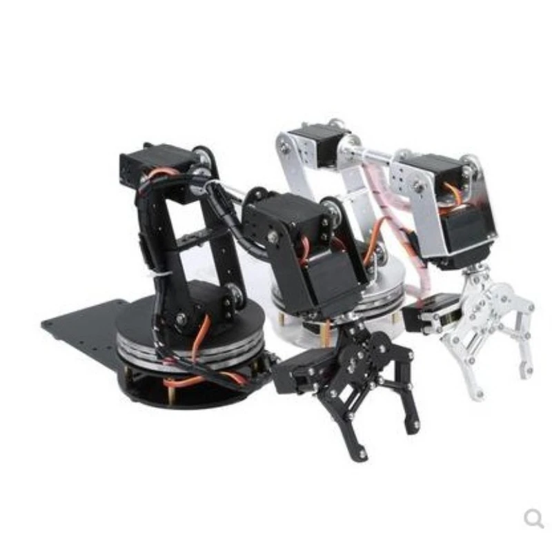 6-DOF robotic arm, multi-DOF disc manipulator, robot, steering gear, maker education
6-DOF robotic arm, multi-DOF disc manipulator, robot, steering gear, maker education